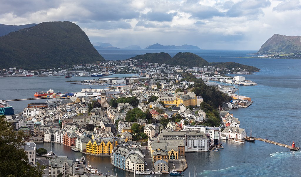 Alesund en Norvège