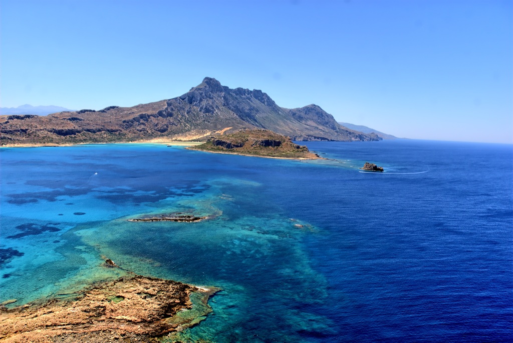 Balos beach en Crète, la plus grande île grecque