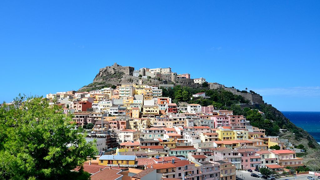 Castelsardo en Sardaigne, Italie