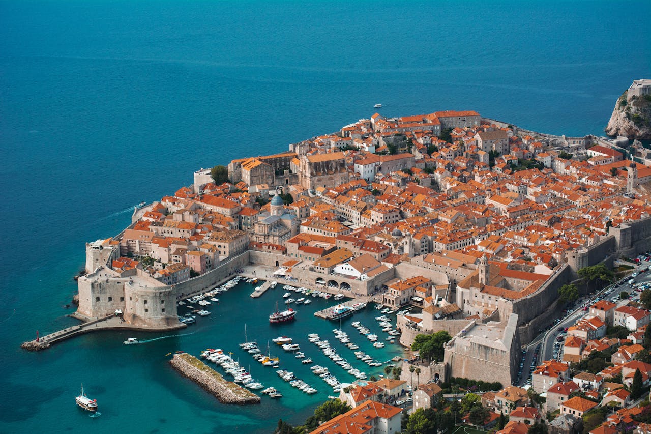 Citadelle de Dubrovnik en Croatie