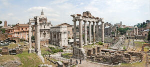 Forum Romain à Rome, Italie