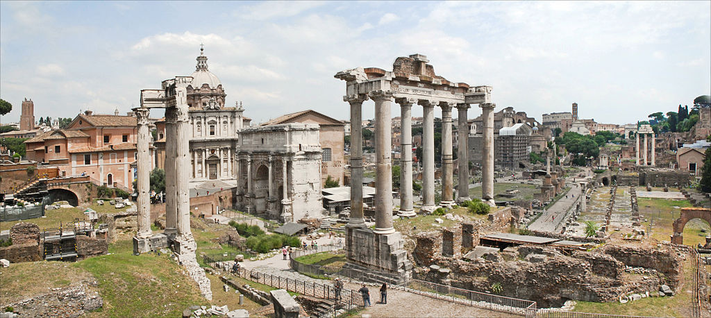 Forum Romain à Rome, Italie