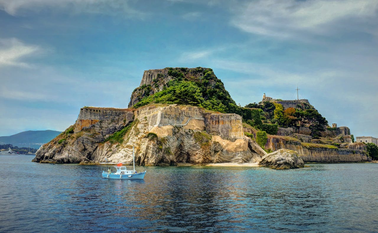 Île de Corfou en Grèce