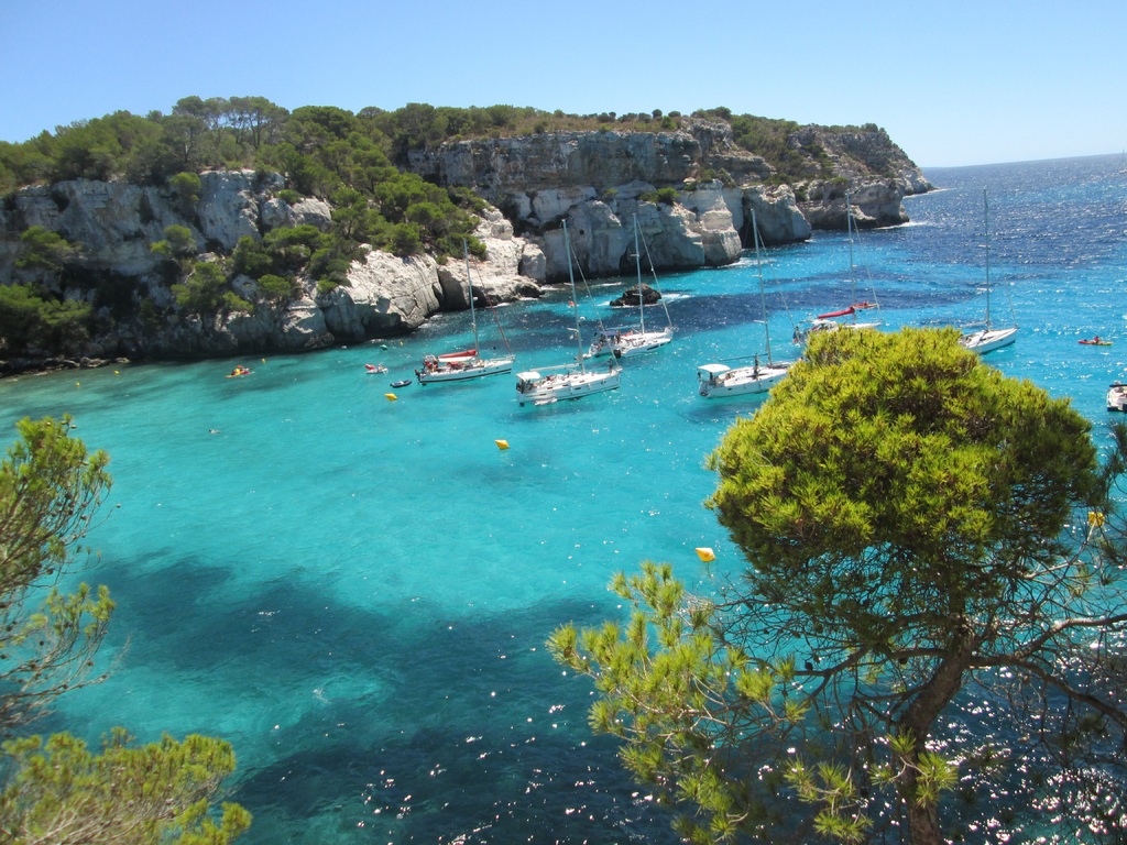 Minorque aux îles Baléares en Espagne