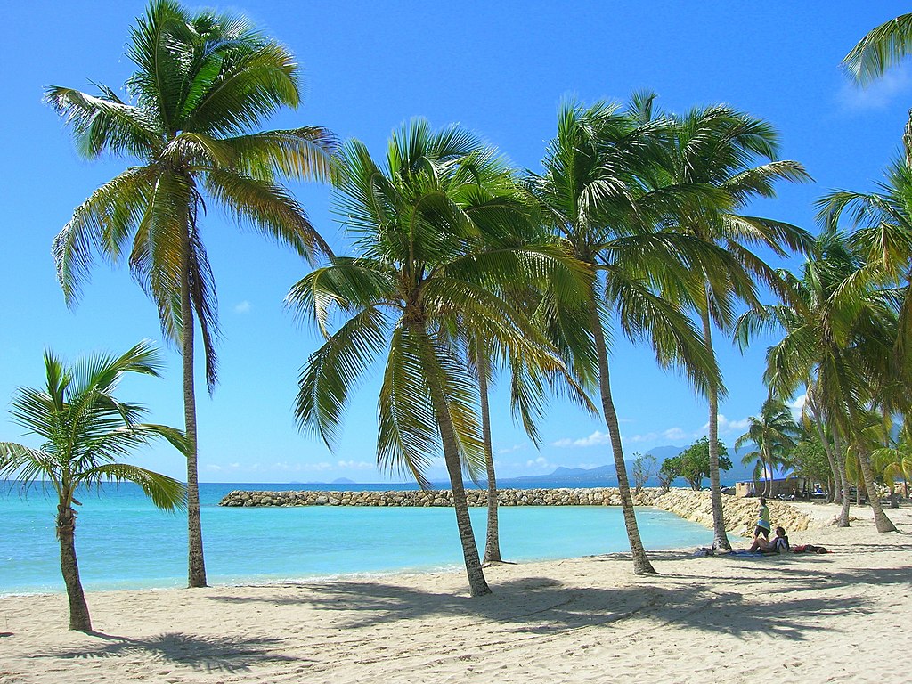 Plage de Sainte-Anne en Guadeloupe