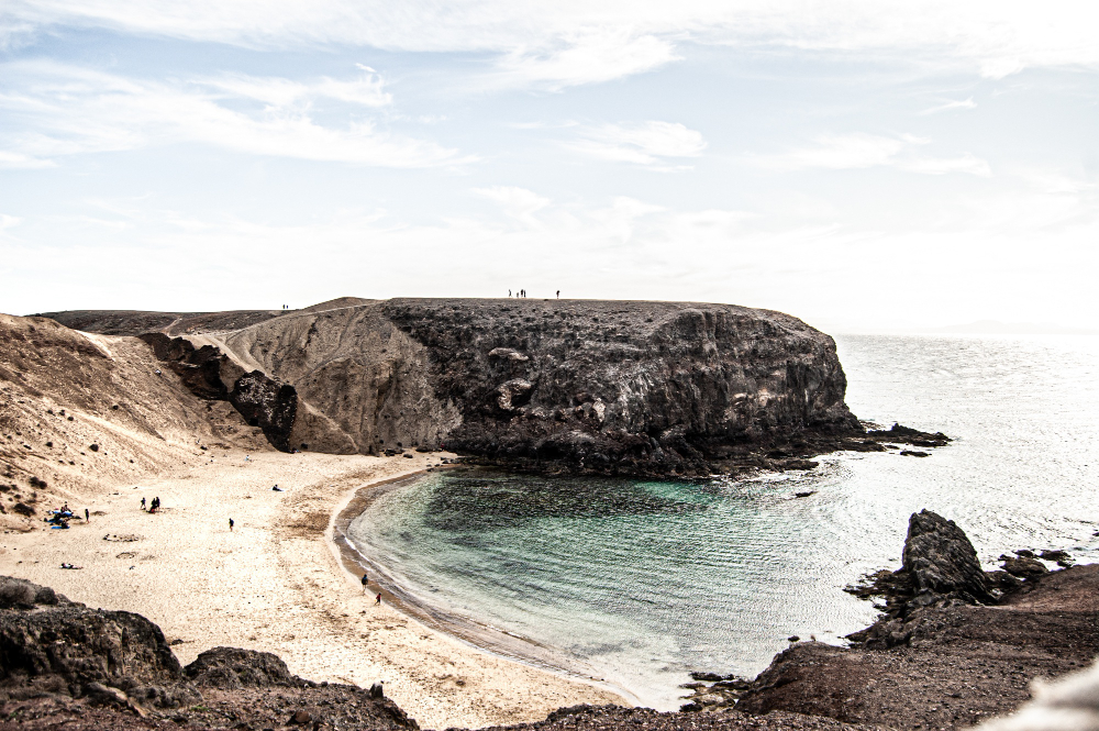 Playa de la Cera à Lanzarote, Canaries