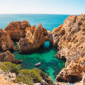 Ponta de Piedade en Algarve au Portugal