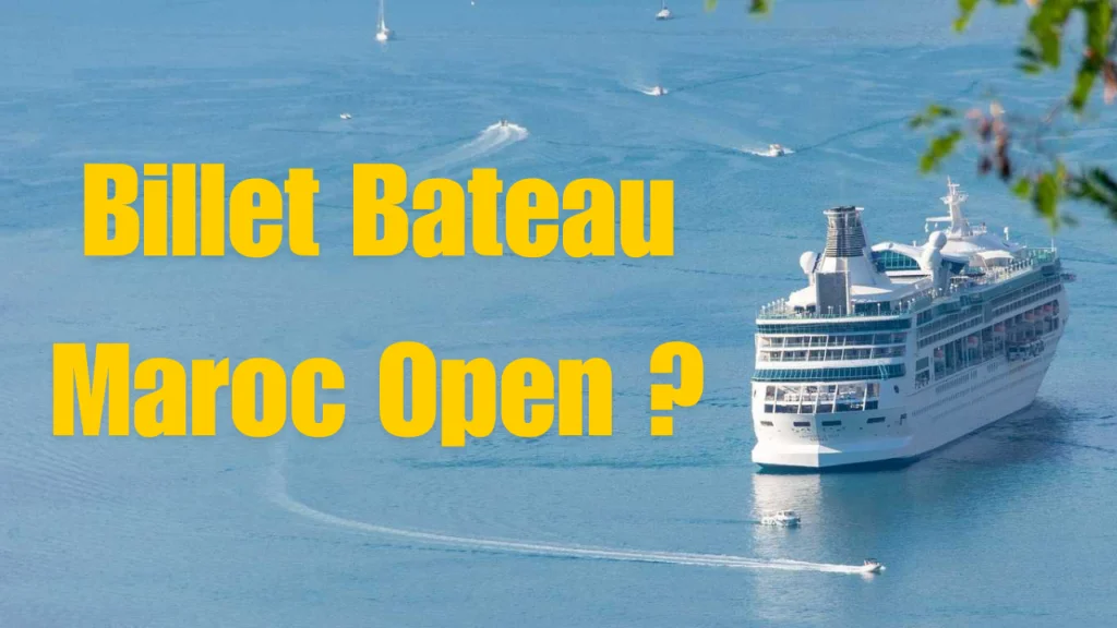 Billet bateau Maroc