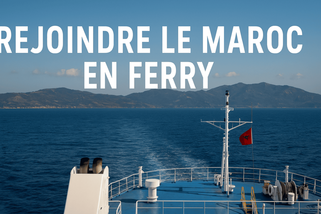 Rejoindre le Maroc en ferry
