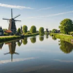 La pêche au coeur des paysages néerlandais